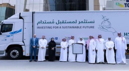 هيئة النقل تطلق أول شاحنة هيدروجينية في السعودية