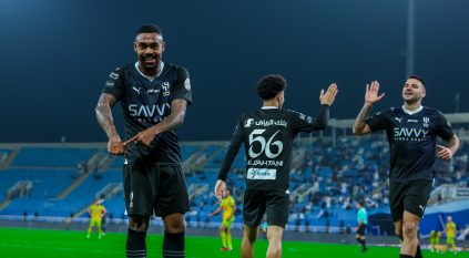 الهلال يُمطر شباك الحزم بـ 9 أهداف ويواصل انفراده بالصدارة