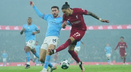 موعد مباراة ليفربول ضد مانشستر سيتي والقنوات الناقلة