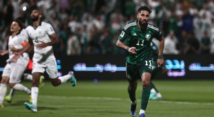 صالح الشهري يُعزز تقدم المنتخب السعودي