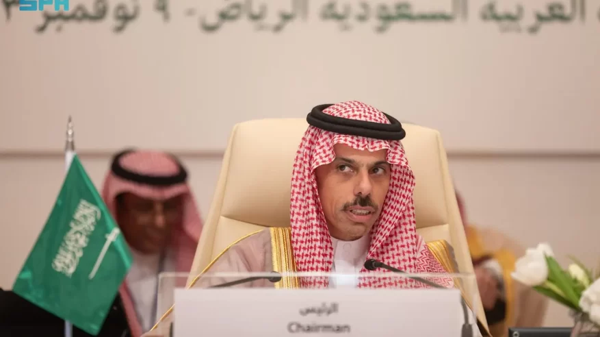 فيصل بن فرحان: نطالب برفع الحصار عن غزة وتمكين إيصال المساعدات دون قيود