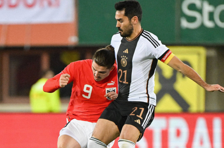 منتخب ألمانيا يواصل نتائجه السلبية ويتعثر ضد النمسا وديًّا