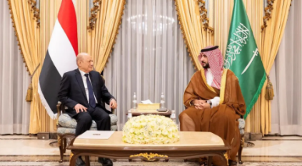 خالد بن سلمان يبحث مع المجلس الرئاسي خارطة الطريق لحل سياسي شامل باليمن