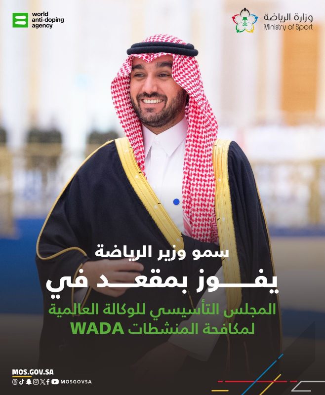 وزير الرياضة عبدالعزيز بن تركي الفيصل