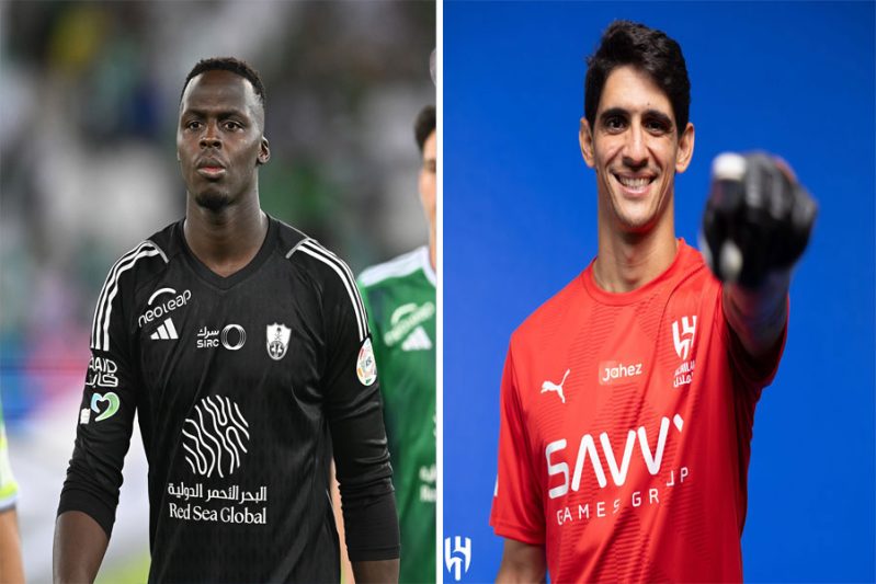 ياسين بونو وإدوارد ميندي