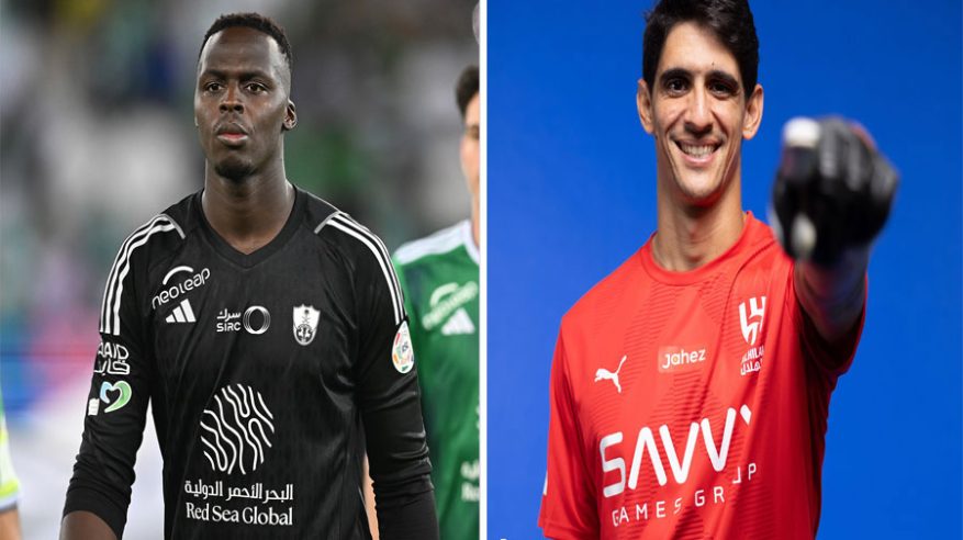 ياسين بونو وميندي بالقائمة النهائية لأفضل حارس إفريقي 2023
