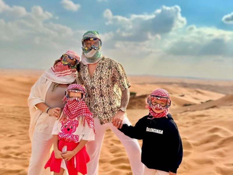 روبن نيفيز في الصحراء - الهلال