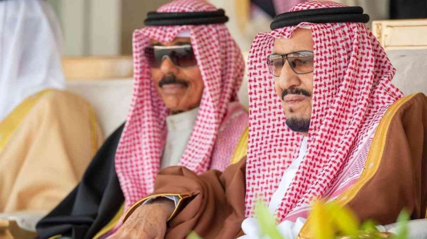 الملك سلمان : الشيخ نواف الأحمد كرّس حياته لخدمة الكويت ورفعتها