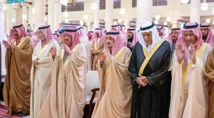 صلاة الميت على الأمير بندر بن محمد بن سعود الكبير