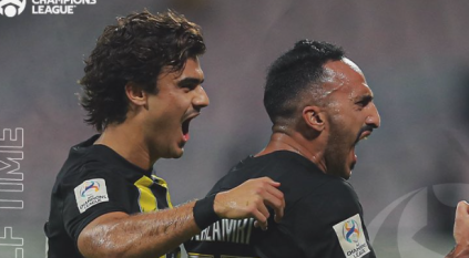 الاتحاد يتفوق بهدف صالح العمري ضد سباهان في الشوط الأول