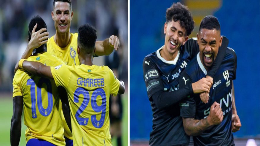 أرقام الهلال والنصر قبل ديربي الرياض