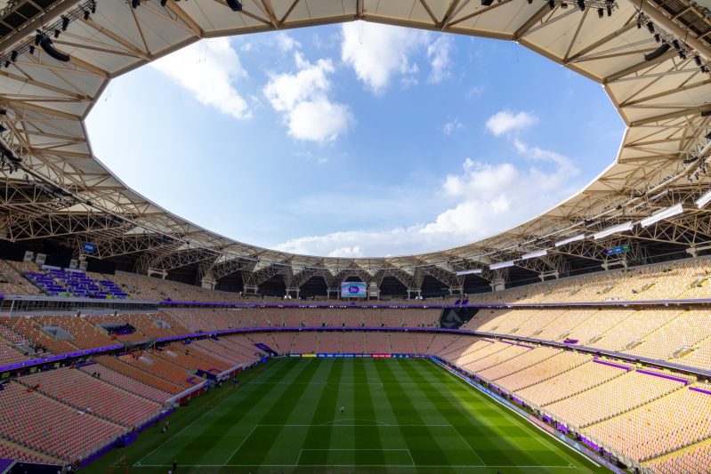 ملعب الجوهرة قبل افتتاح كأس العالم للأندية - الهلال والوحدة