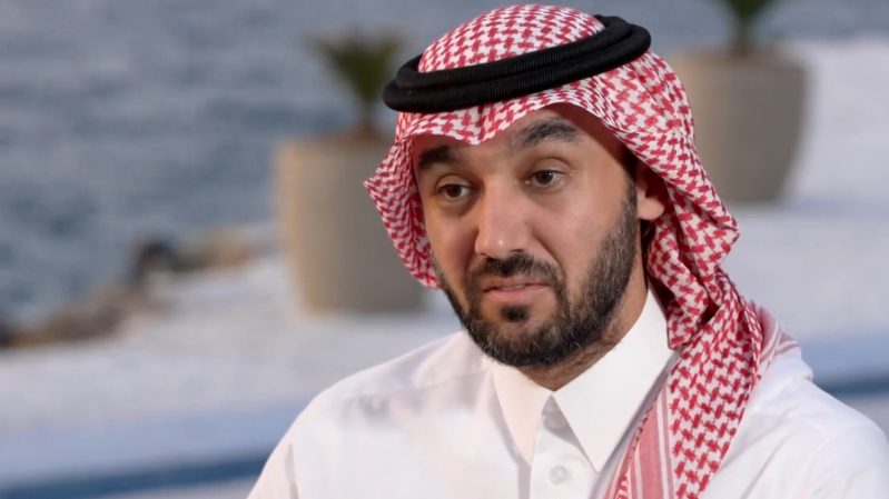 وزير الرياضة عبدالعزيز بن تركي الفيصل