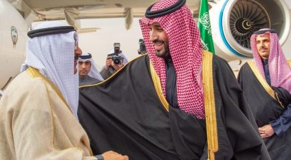 أمير الكويت يصل إلى الرياض وولي العهد في مقدمة مستقبليه