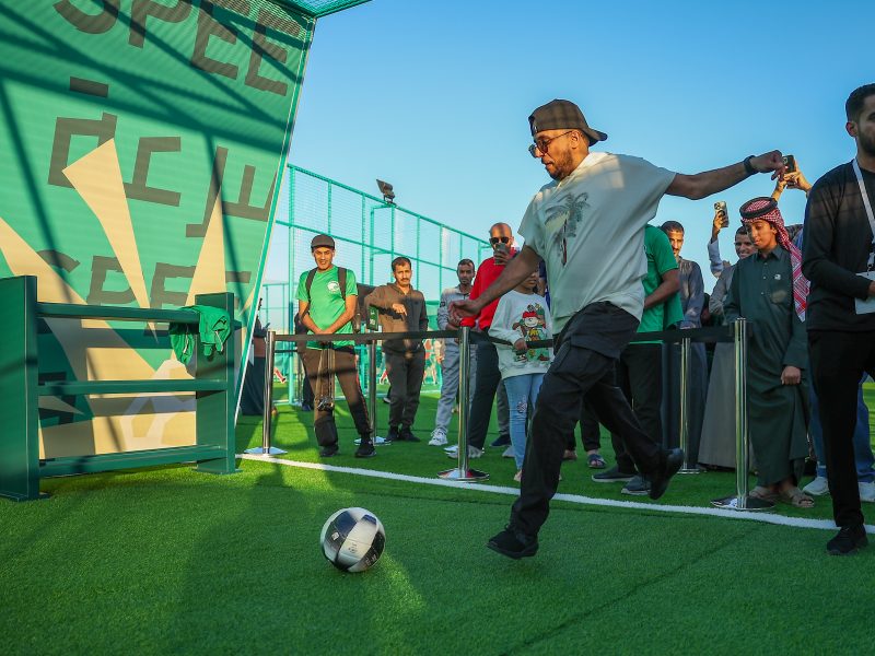 بيت صقر - الإقبال الجماهيري - جماهير المنتخب السعودي