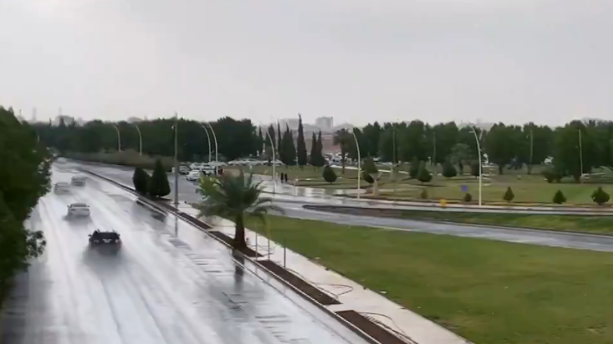 أمطار وضباب ورياح نشطة تحجب الرؤية على 5 مناطق