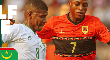 منتخب أنجولا يهزم موريتانيا بصعوبة في أمم إفريقيا