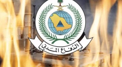 مدني الدرب يخمد حريقًا في محطة وقود