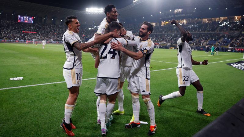 ريال مدريد في السوبر الإسباني