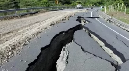 زلزال عنيف بقوة 5.9 درجات يضرب وسط اليابان