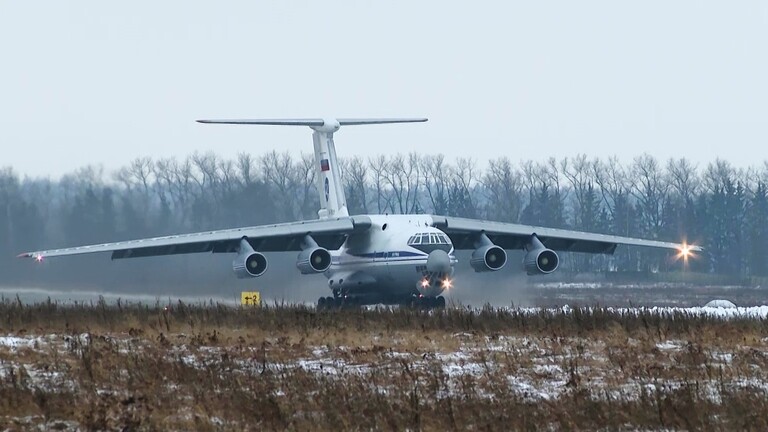 تحطم طائرة عسكرية روسية على متنها 65 أسيراً أوكرانياً