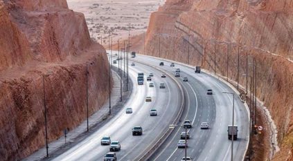 إغلاق طريق القدية باتجاه العاصمة الرياض كاملًا اليوم