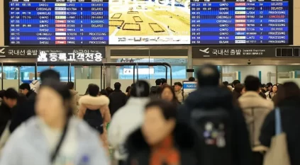 الحرارة 11 تحت الصفر.. الأحوال الجوية تلغي مئات الرحلات في كوريا الجنوبية