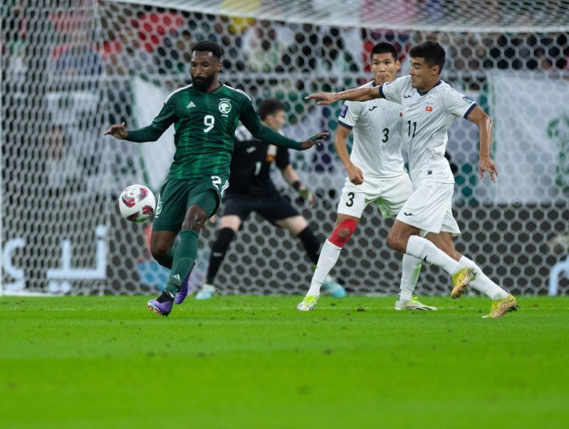 مباراة السعودية ضد قرغيزستان