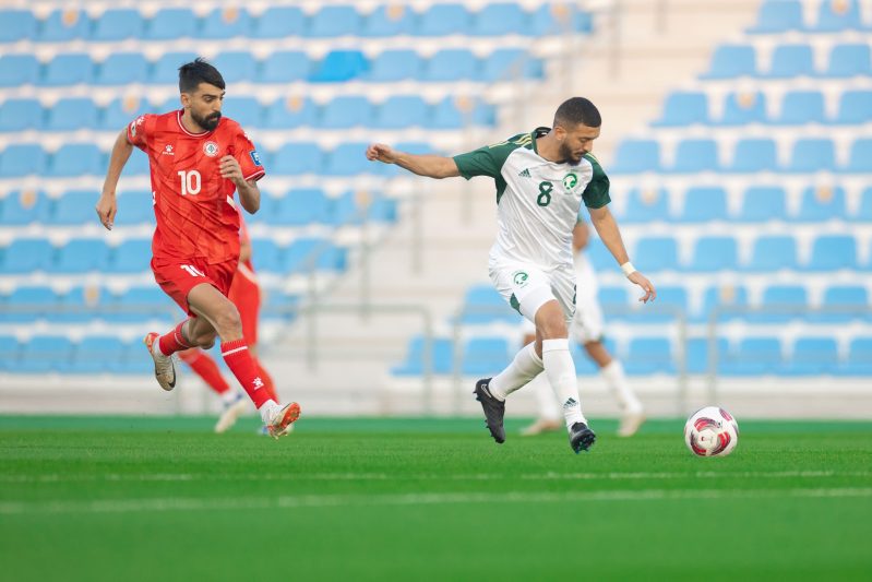 مباراة السعودية ضد لبنان