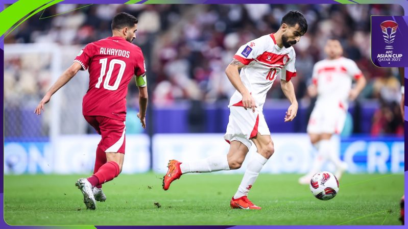 مباراة قطر ضد لبنان