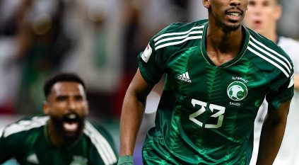 محمد كنو يخطف نجومية مباراة السعودية وقرغيزستان