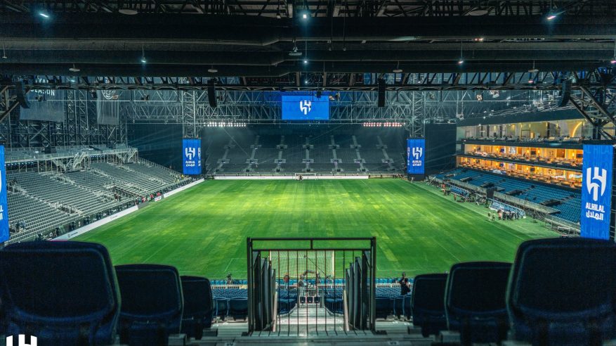 ملعب المملكة أرينا جاهز لمباراة الهلال ضد إنتر ميامي