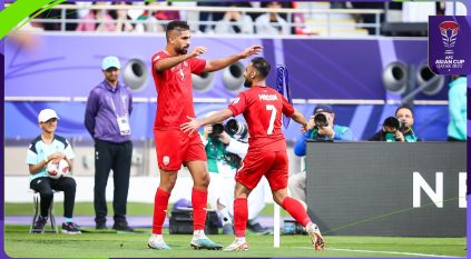 منتخب البحرين يعبر الأردن ويتأهلان لدور الـ16