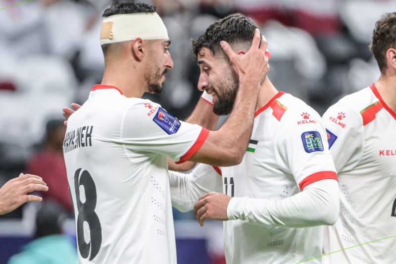 منتخب قطر ضد فلسطين - 1