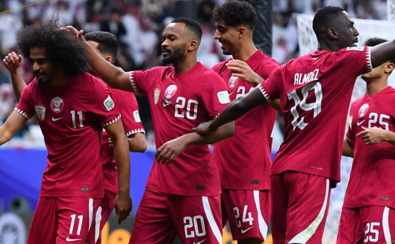 منتخب قطر ضد فلسطين - 1