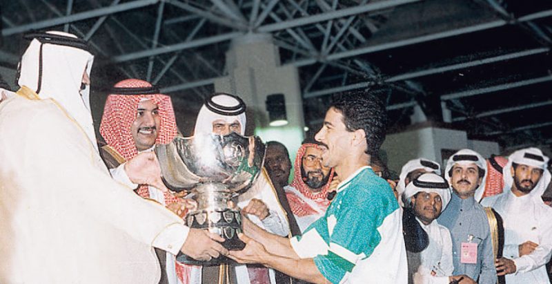 منتخب السعودية بطل آسيا 1988