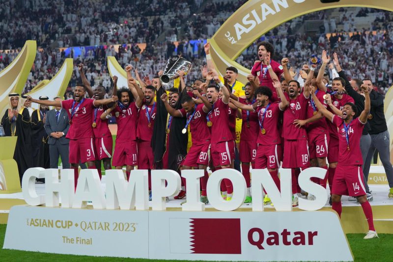 منتخب قطر بطل كأس أمم آسيا 2023