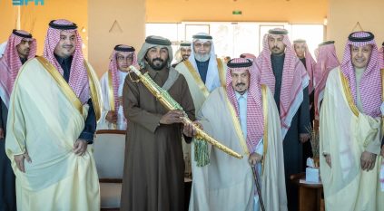 أمير الرياض يتوج الفائزين في مهرجان خادم الحرمين الشريفين للهجن