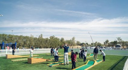 فعاليات ترفيهية ومنطقة جماهير تنتظر زوار بطولة أرامكو السعودية النسائية الدولية للجولف