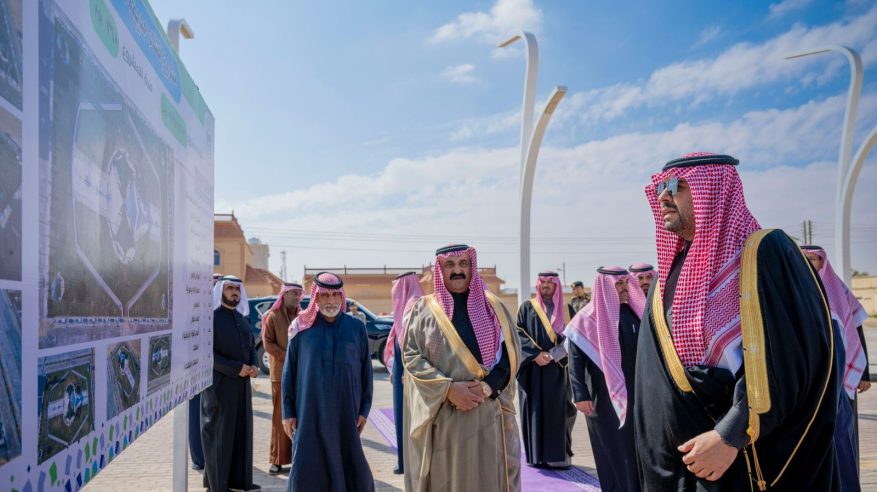 فيصل بن خالد يفتتح مبنى بلدية روضة هباس بمساحة 10 آلاف متر