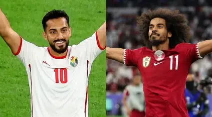 موعد نهائي كأس أمم آسيا بين قطر والأردن والقنوات الناقلة