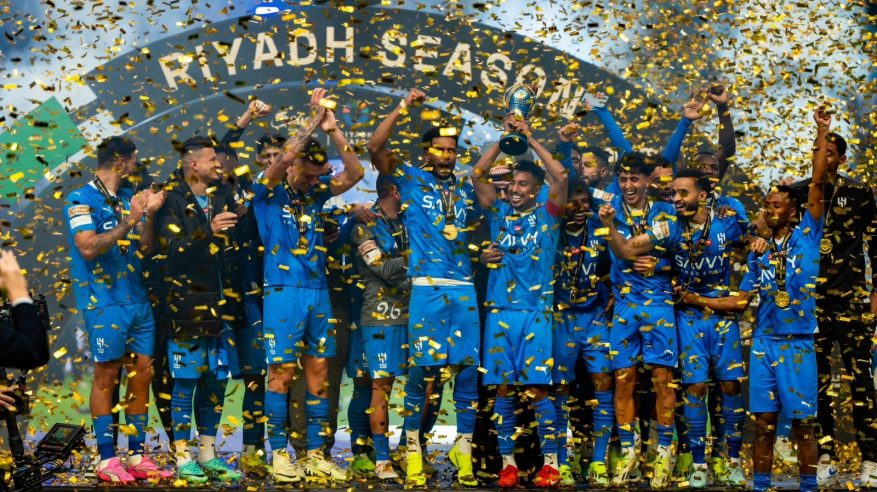 الهلال يكسب النصر بثنائية ويتوج بكأس موسم الرياض 2024