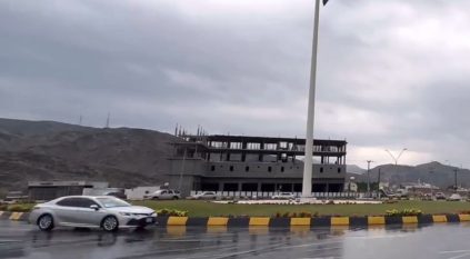 أمطار غزيرة وسيول على الباحة حتى التاسعة مساء 