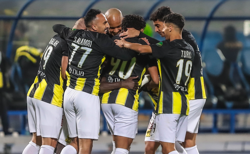 الاتحاد يُمطر شباك الفيصلي برباعية ويعبر لنصف نهائي كأس الملك