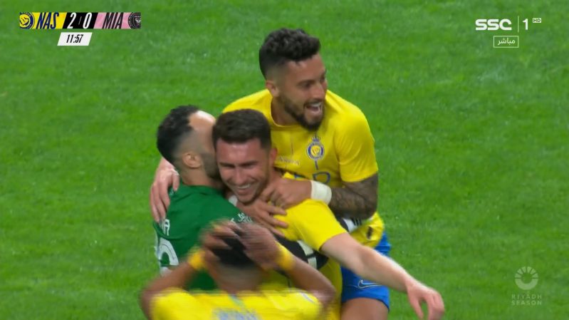 النصر ضد إنتر ميامي