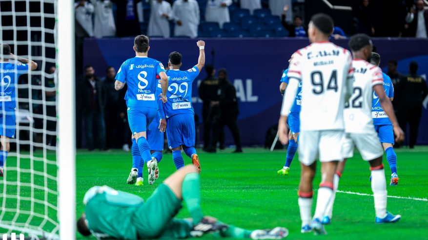 الهلال لا يغيب عن التسجيل ضد الرائد