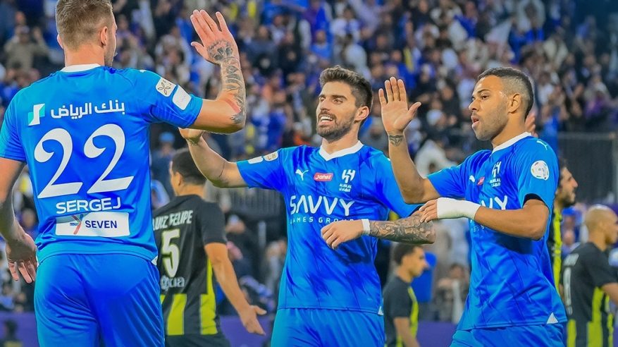 القنوات الناقلة لـ مباراة الهلال والاتحاد