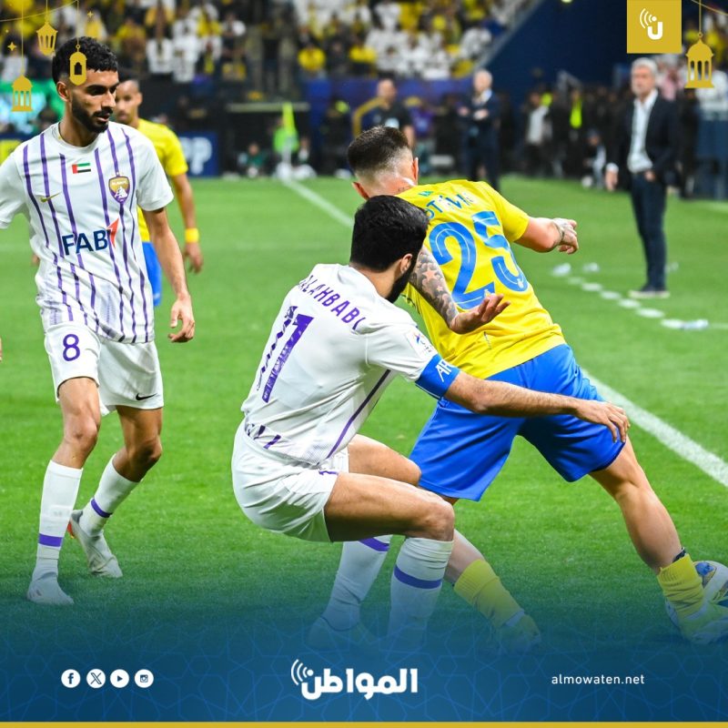 أوبا - النصر والعين في الرياض- تصوير المواطن