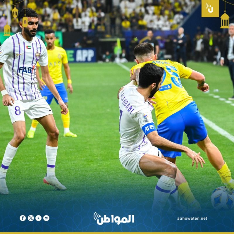 أوبا - النصر والعين في الرياض- تصوير المواطن