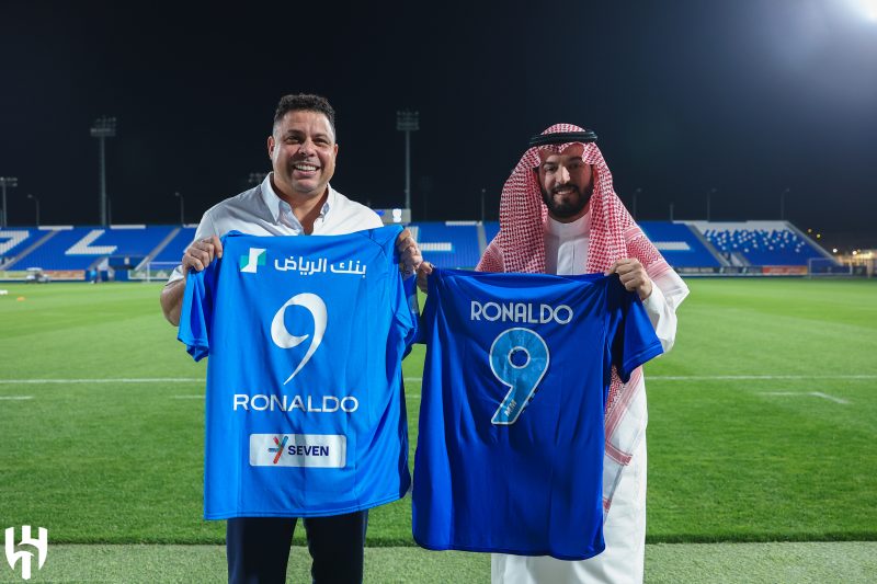 الظاهرة رونالدو وفهد بن نافل - الهلال